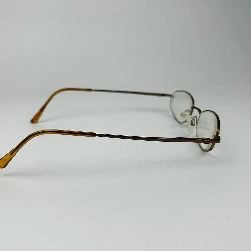 Randolph RE Vista Mens Eyeglasses Frame Brown Metal Full Rim 47-19-145 mm